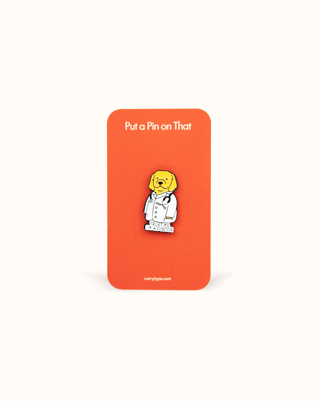 Dogtor Enamel Pin