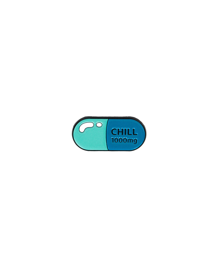 Chill Pill Enamel Pin