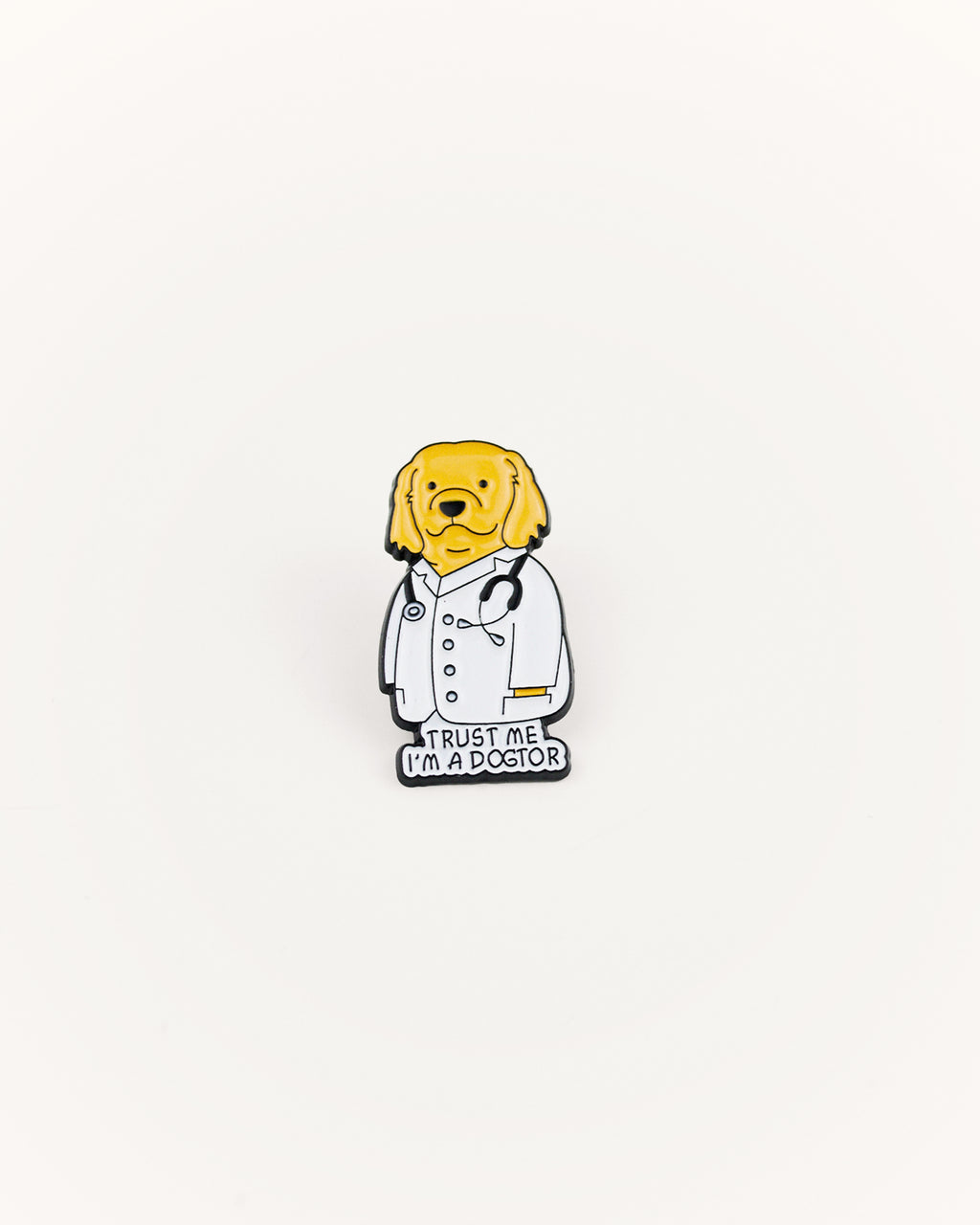 Dogtor Enamel Pin