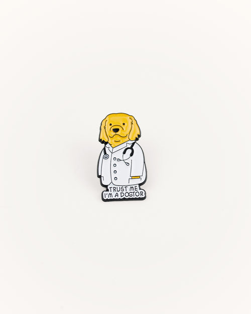 Dogtor Enamel Pin