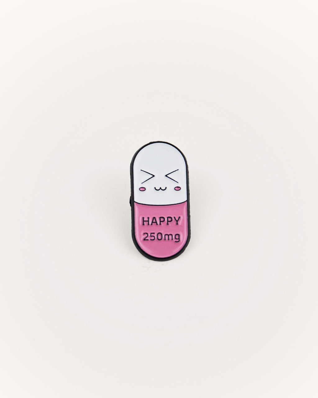 Happy Pill Enamel Pin